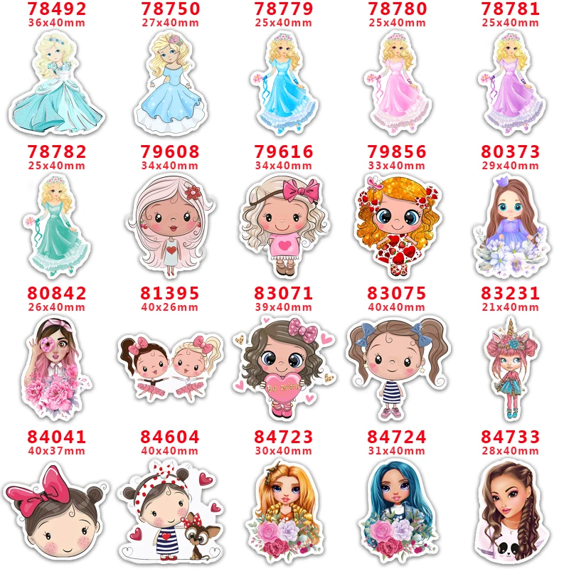 

Бесплатная доставка, товары для творчества «сделай сам» для девочек, плоские смолы с принтом, 10 шт. PR78492