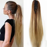 fashion women hairpiece ultra light portable fake ponytail false hairpiece women wig ponytail wig