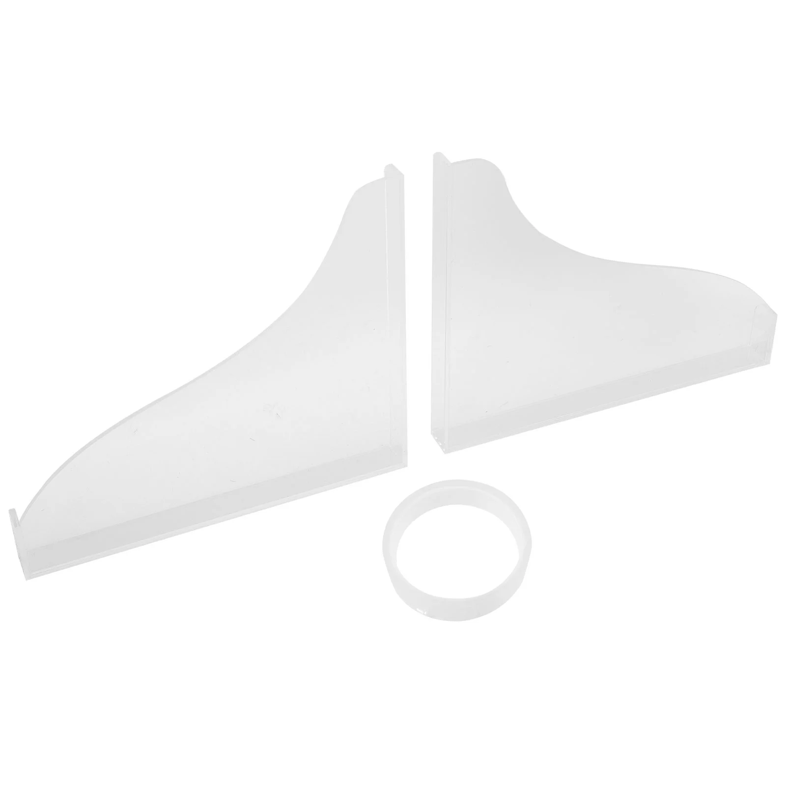 

Guard Shower Guards Bathtub Water Corner Bath Tub Shield Screen Acrylic Splashing Arcylic Door Curtain Clear Barrier Sink Edge