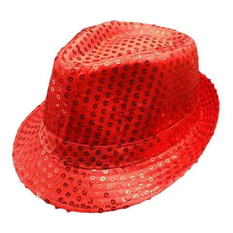 Шапка джазовая декорированная блестками для мужчин и женщин, праздничная шапка для выступлений и выступлений, 12 цветов