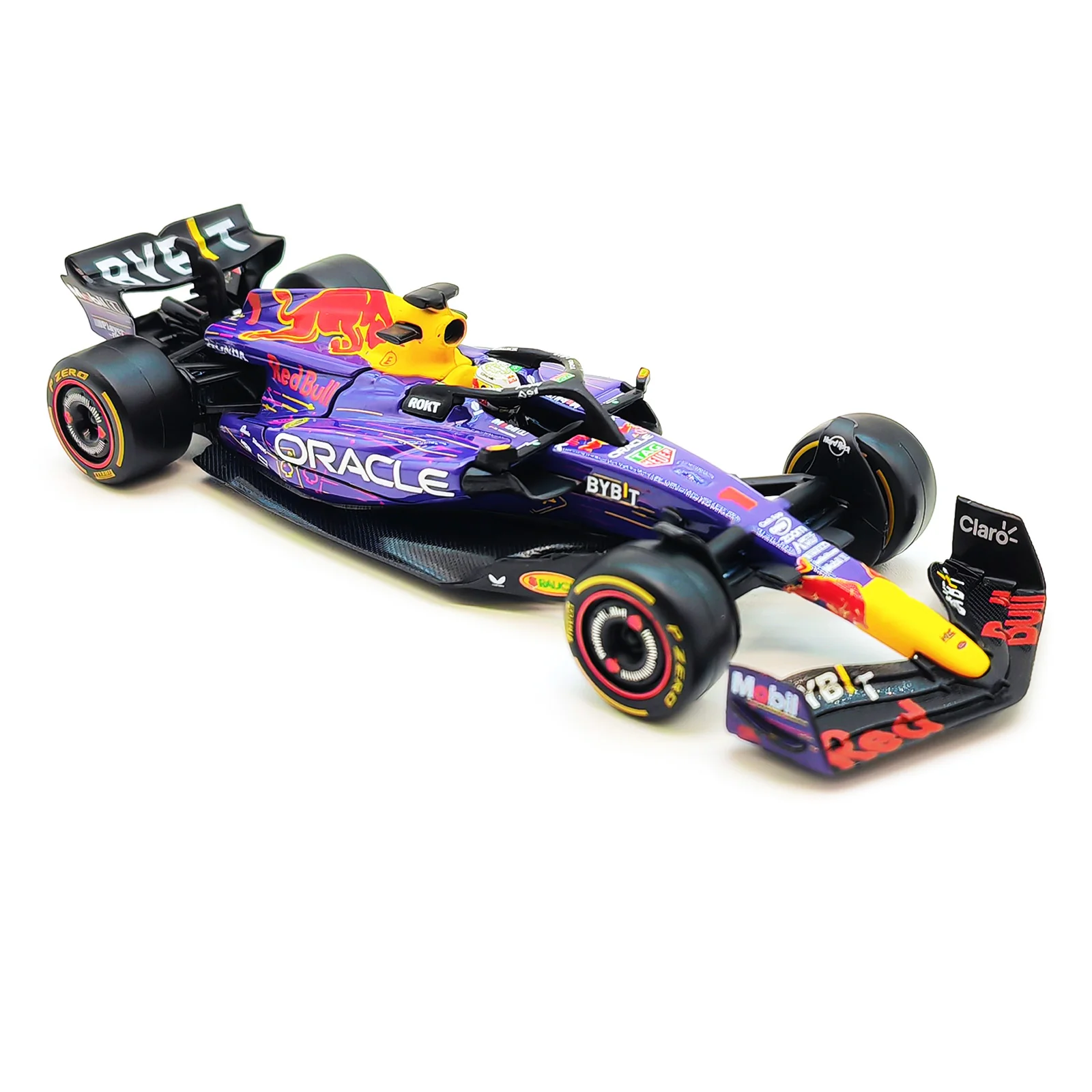 Bburago 1/18 F1 Red Bull Racing RB19 Las Vegas Livery AMR23 2023 литая под давлением модель автомобиля из