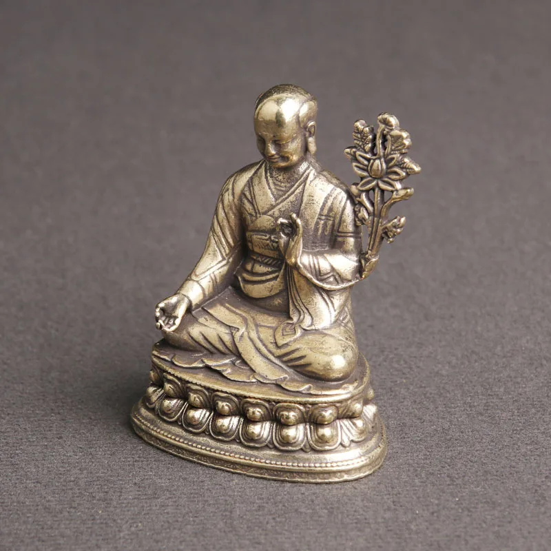Статуя Будды Sakya Gongganinbu ретро Латунное настольное украшение