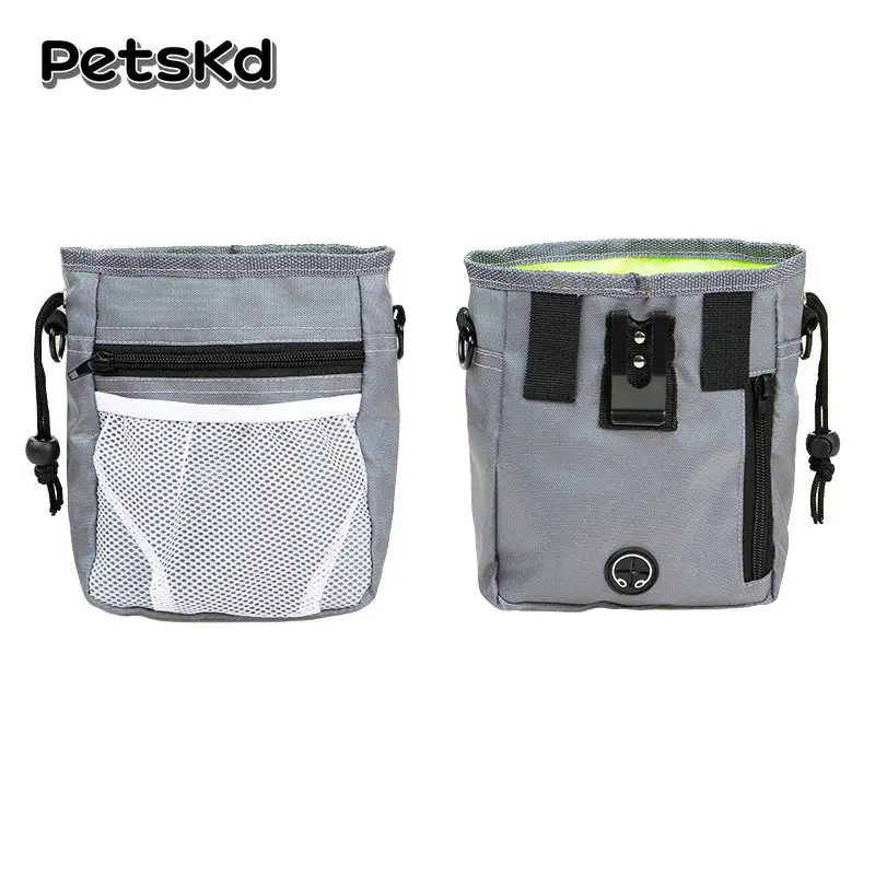 

Portable Pet Training Bag Dog Treats Bag Durable Dog Training Walking Obedience Treat Pouch Snack Reward Pet Puppy Waist Bag