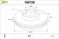 

186728 for ten brake mirror air PRIMERA P12 X TRAIL MAXIMA 10 X TRAIL MAXIMA 10 × 5