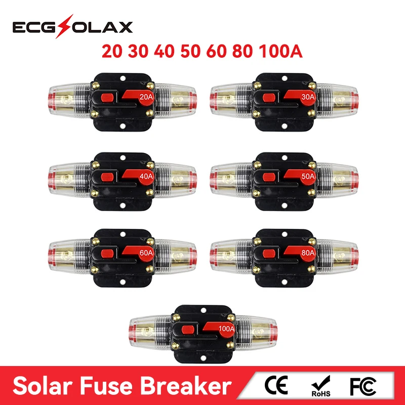 Автоматический выключатель ECGSOLAX сбрасываемый автоматический для домашней