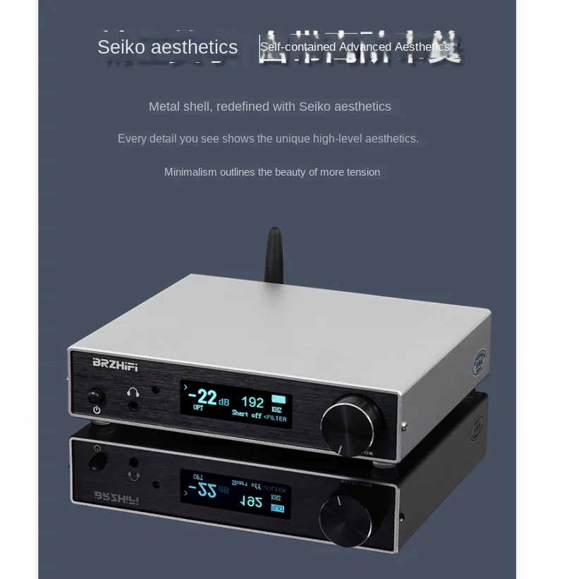 

SU10 HiEND-level AK4499EX DAC Audio Decoder Hifi Fever Bluetooth 5.3 DSD512