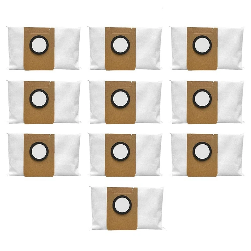 

10 Pack Vacuum Dust Bags For Ecovacs Deebot X1 Omni Turbo Robot Vacuum Part