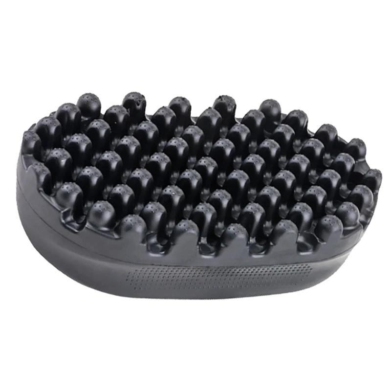 Портативная расческа для завивки волос моющаяся прочная вьющаяся резиновая