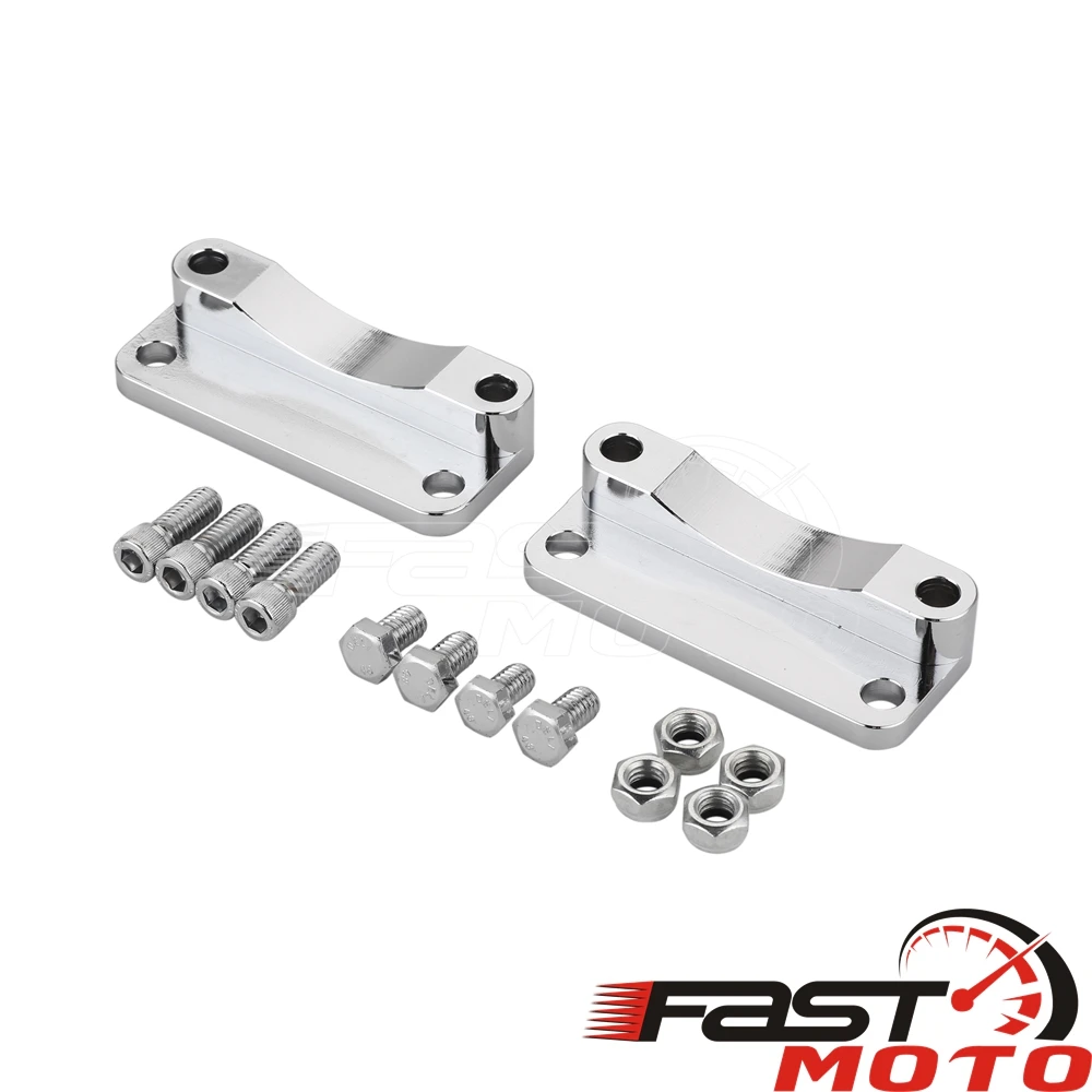 Кронштейн для переднего крыла Harley 2003-2013 Softail Touring FLT FLHT FLHR FLHX FLTR Trike Chrome 21 дюйм -