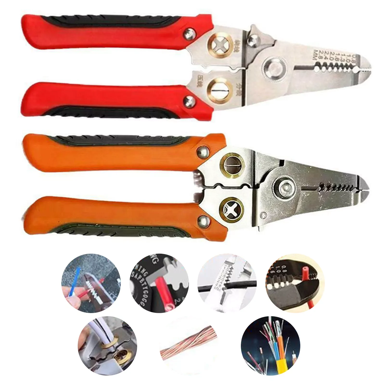 

Wire Splitting Pliers Wire Crimping Pliers Electricians Strip Wire Pliers Terminal Pliers Stripping Pliers Tools