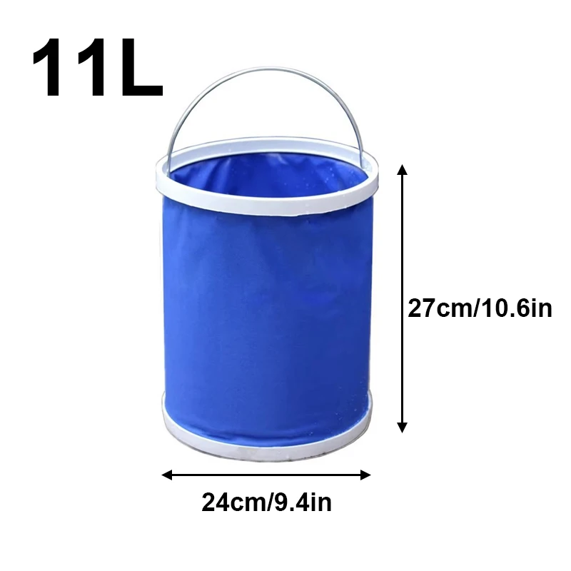 

9/11/13л автомобильное складное ведро из ткани Оксфорд ведра для мойки автомобиля портативное складное ведро многофункциональное водонепроницаемое