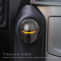 mandalorian one click start protective cover decoration ring car and motorcycle ignition switch button sticker cover interior mo