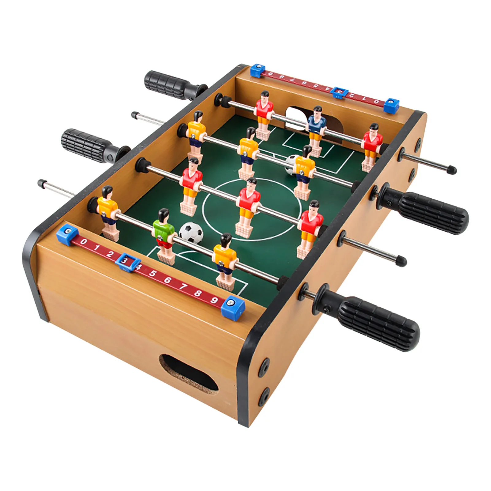 

Foosball Table Mini Football Table Game 2 Footballs Classic Recreational Hand Soccer Game For Kids Family Night Parties Game