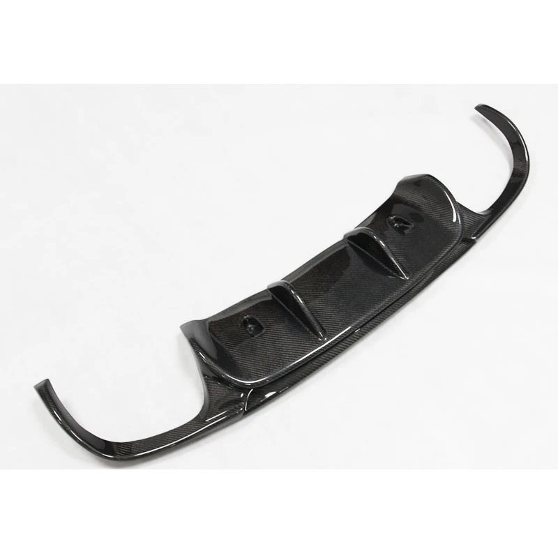 Задний бампер из кованого углеродного и волокна диффузор спойлер V-образного