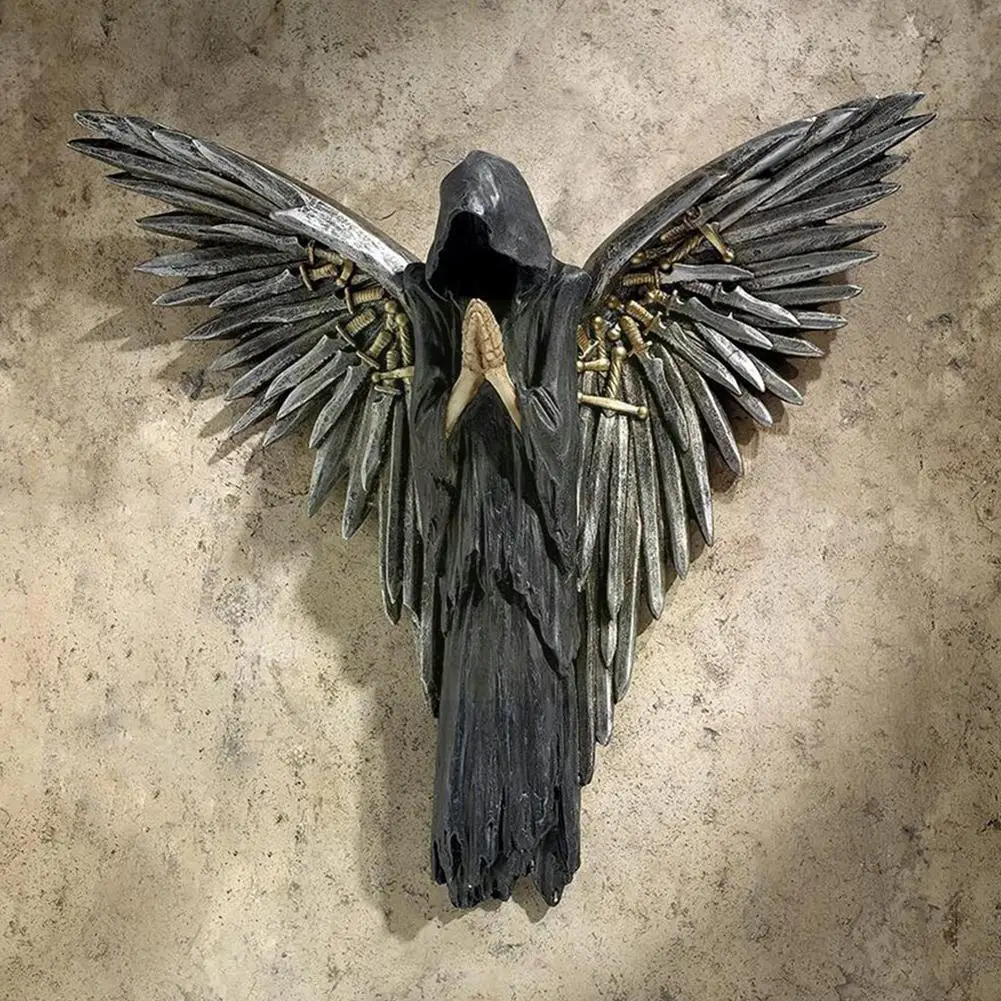 

Статуя из смолы, художественное украшение, украшение самурая, скульптура, Прямая поставка, аксессуар, подарок на открытом воздухе, двор, сад ...