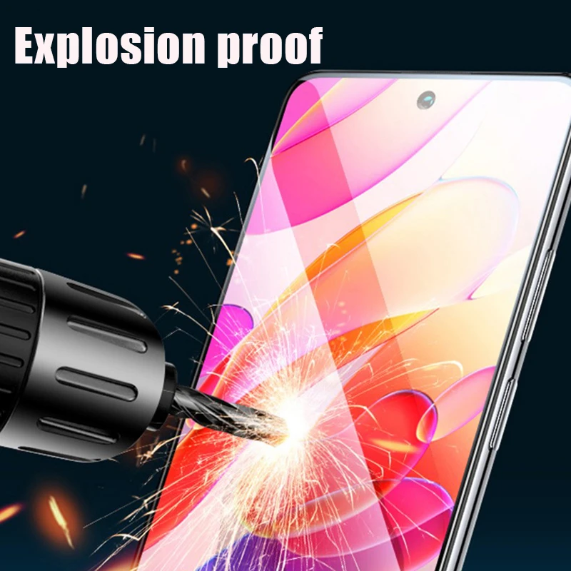 Защитное стекло из закаленного стекла для Xiaomi Redmi Note 10, 11, 12, 13, 14, 15 Pro, 10S, 11S, 12S, 5G, Redmi 15C, 15, 14C, 13C, 12C, 3 шт. (art.: 3920dbbba0e1e) - 3920dbbba0e1e