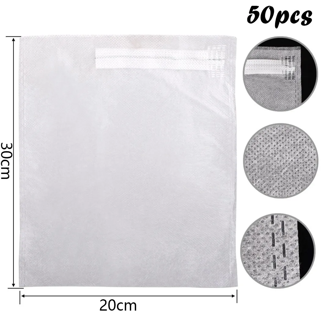 

50Pcs Grape Protection Bags For Fruit Vegetable Grapes Mesh Bag Against Insect Pouch Waterproof Pest Control -Bird Garden