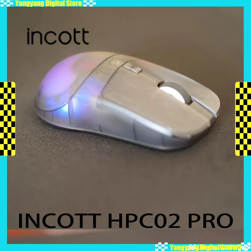Беспроводная мышь Ironcat Hpc02 Pro Paw3395 двойной режим эргономика с возможностью горячей