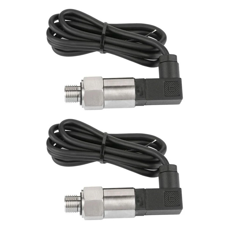 

2X Pressure Transmitter Pressure Transducer Sensor 0-10Bar 9-32VDC G1/4 4-20MA 0.5%