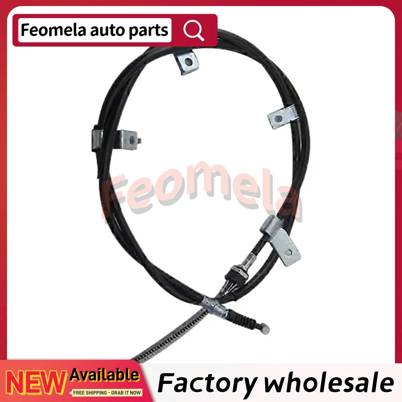 Фото Трос стояночного тормоза задний новый для Mitsubishi Triton L200 KB4T KA4T (MN102417 MN102416) №3