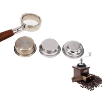 58mm 7g 18g 25g stainless steel filter basket high pressure breville delonghi krups coffee machine porous dripper cup