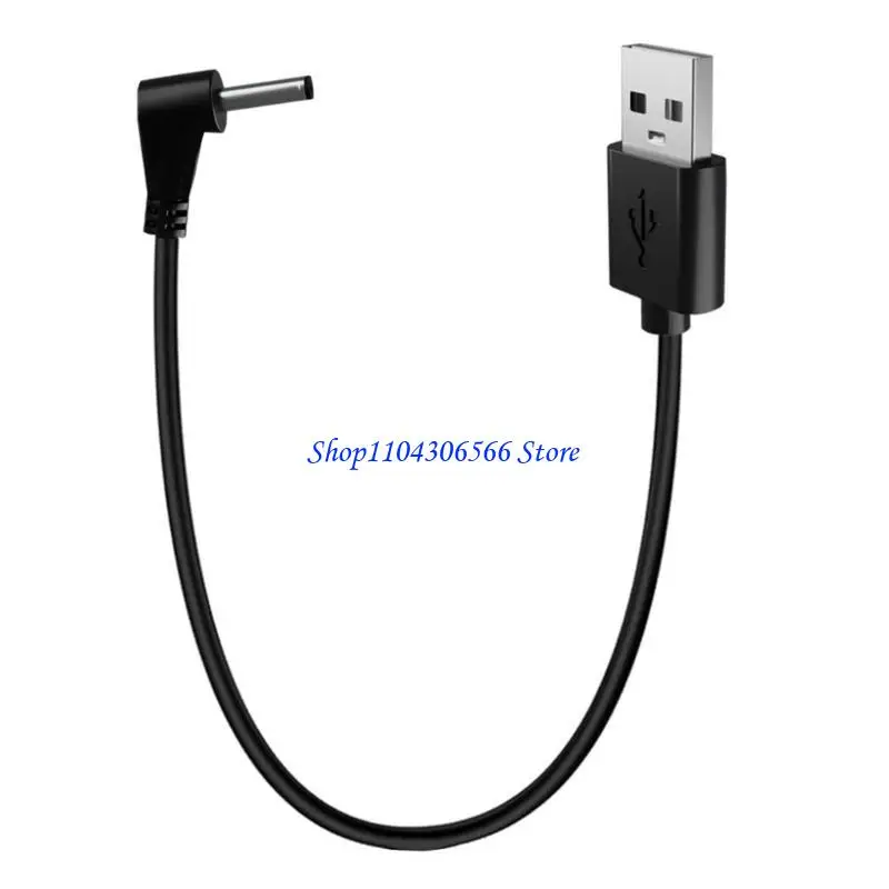 Фото 02DD USB-кабель для зарядки постоянного тока 5 В, долговечность для фонариков и зарядный шнур для мини-вентилятора №3