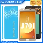 ЖК-дисплей AMOLED 5,5 дюйма для Samsung Galaxy J7 neo J701 J701F J701M AMOLED, сенсорный дигитайзер, экран с регулировкой яркости, оригинал