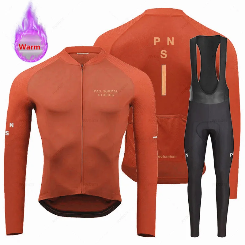 

Pns 2024 Pro Road Bike Winter Fleece Pro Cycling Jersey Set Mountian Bicycle Clothes Wear Ropa Ciclismo Racing Bike Clothing Set