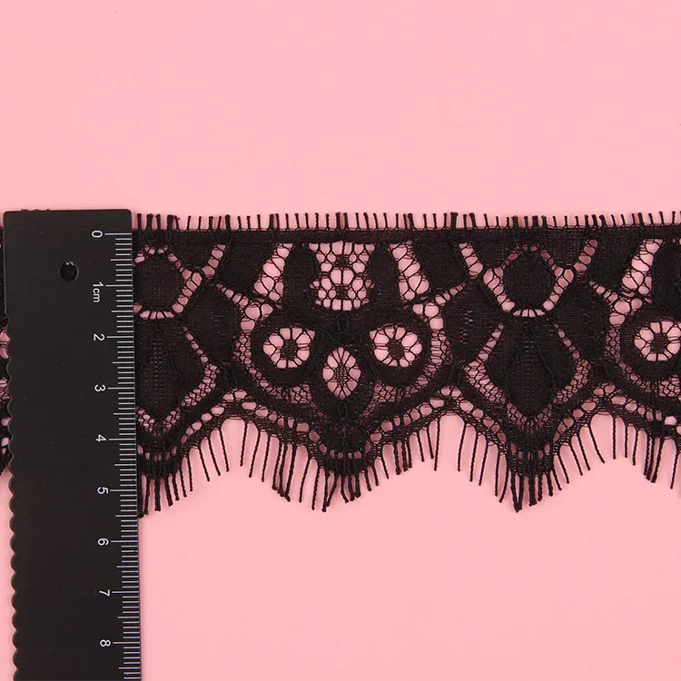 Черные двойные ресницы FZdiy кружевная ткань фотолюбовь Упаковка подарков лента