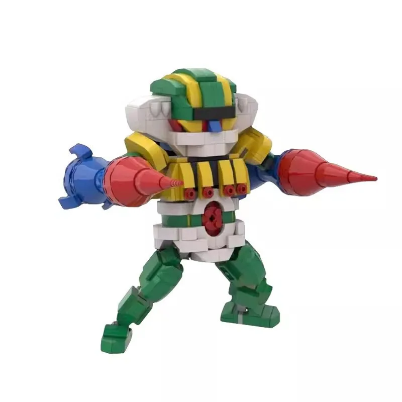 Конструктор MOC Robot Luigis Super Game игровой конструктор SD Koutetsu Jeeg сборные блоки сделай