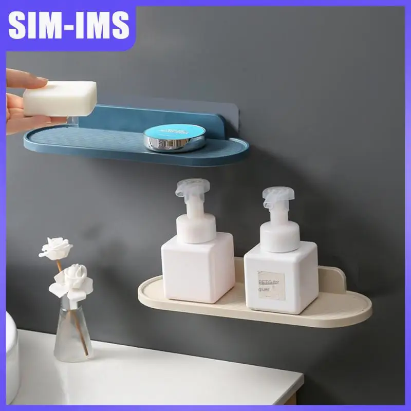 

Stable Bathroom Corner Shelf Moisture-proof Nail-free Shower Storage Rack 29 10cm Kitchen Storage Holder Waterproof Seamless