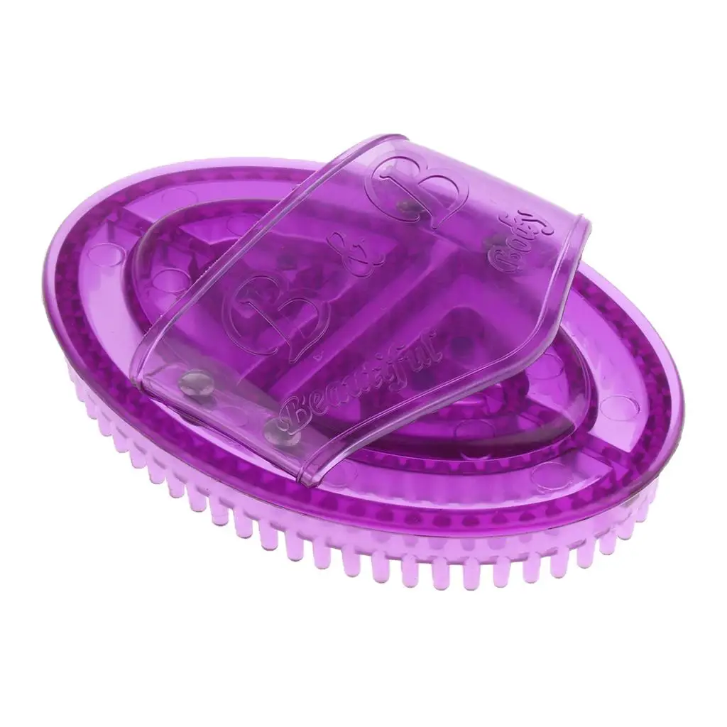 Массажная щетка Meridian с закругленными концами антицеллюлитная массажная для лица