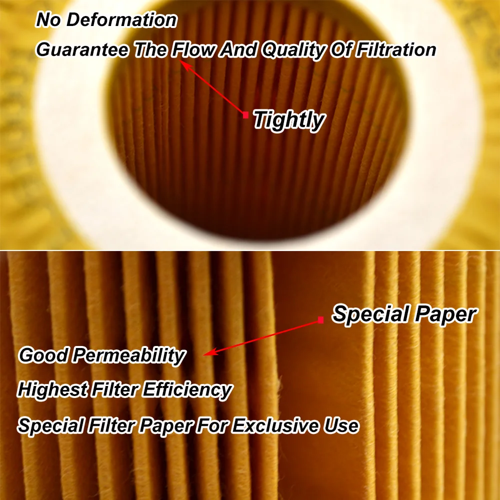 Набор из 10 штук 06D 115562 Масляный фильтр для Audi A1 A3 A4 A6 TT VW New Beetle 2005-2010 2.5L/Seat Exeo 2009 2010 2011