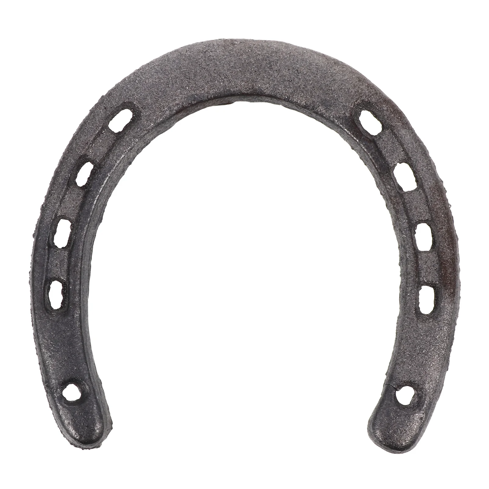 

Cast Horseshoe Wall Decor Medium Horseshoe Durable Cast 5 Holes On Each Side for Indoor Or Outdoor