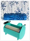 5 дюймов, ролик для краски Brayer, декоративный текстурный ролик с монохромным распылителем краски, 5-дюймовая рельефная пластиковая ручка 075Y