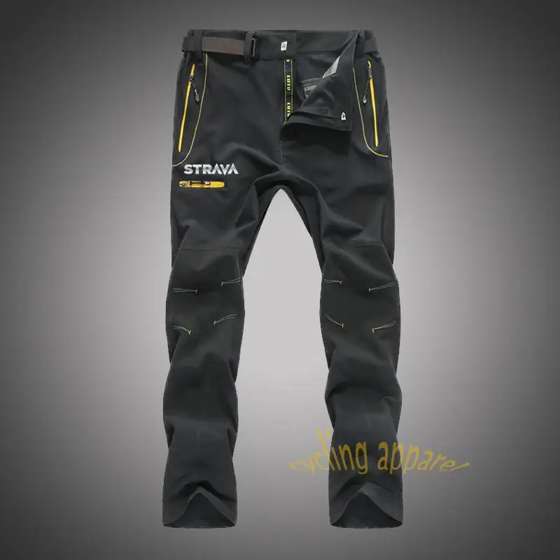 

Motocross Pants with Pockets Strava Mtb Enduro Men Trousers Cycling Pants Downhill Bicycle Pants Work Men's Cycling Clothing