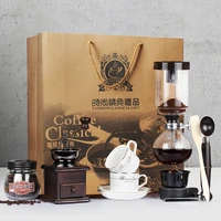home siphon coffee maker glass specialized coffee grinder hand brewing pots set gift box ollas para cafeter%c3%ada kitchen coffeeware