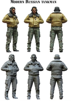 

1:35 соотношение литой под давлением смолы российские солдаты спецназа 1 фигурки должны быть собраны и окрашены самостоятельно