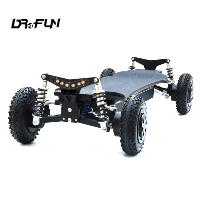 

4WD 3000W*4 Boosted Motor Driven Off Road 40KM Range All Terrain Wheels Electric Longboard Skateboard