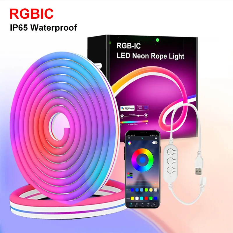 

RGBIC неоновая лента GBKOF 5В