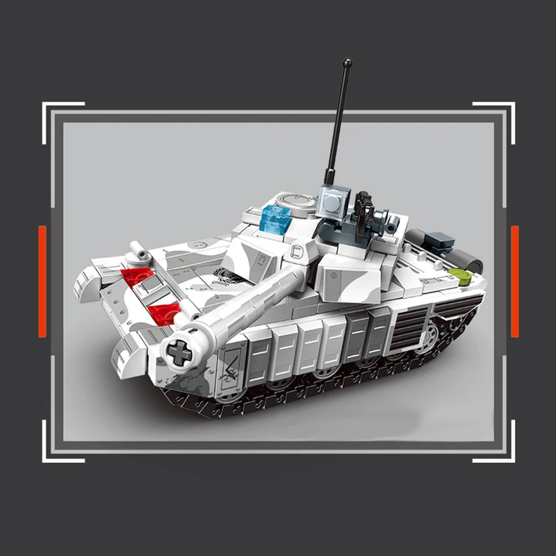 SEMBO военная серия главный боевой танк сборка строительные блоки MOC модель