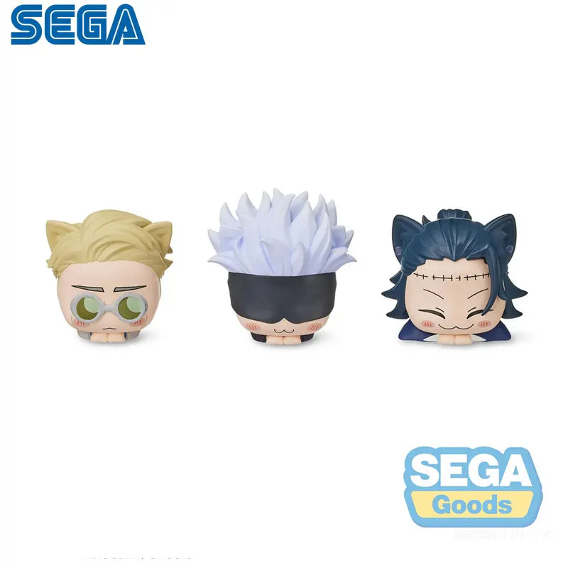 

SEGA оригинальный OHIRUNEKO juютсу Kaisen Satoru Gojo Nanami Kento Geto Suguru Q Ver. Фигурная модель настольные украшения мультяшная модель
