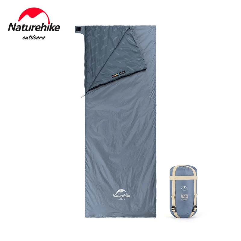 

Naturehike Mini Envelope Sleeping Bag Splicable Ultralight Camping Portable Outdoor Sleeping Bag Three Seasons Single Quilt