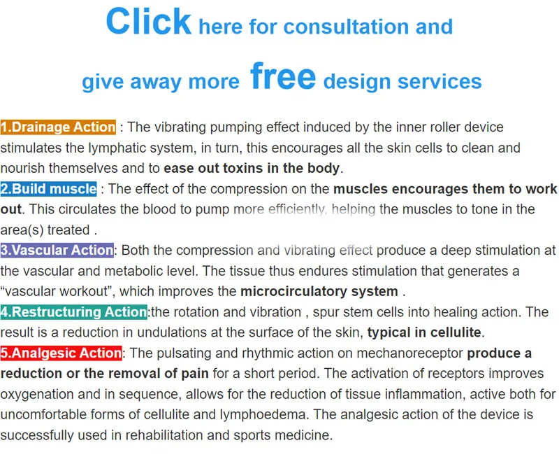 4 в 1 профессиональный внутренний шариковый роликовый массажер для