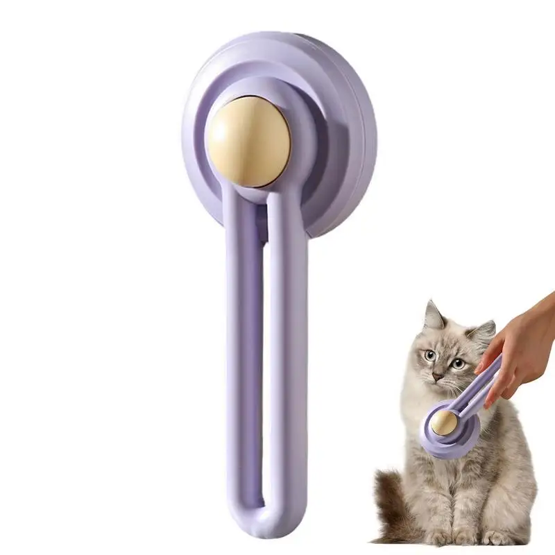 

Щетка для удаления шерсти домашних животных, самоочищающаяся кисточка для кошек и собак, малые, большие, средние питомцы