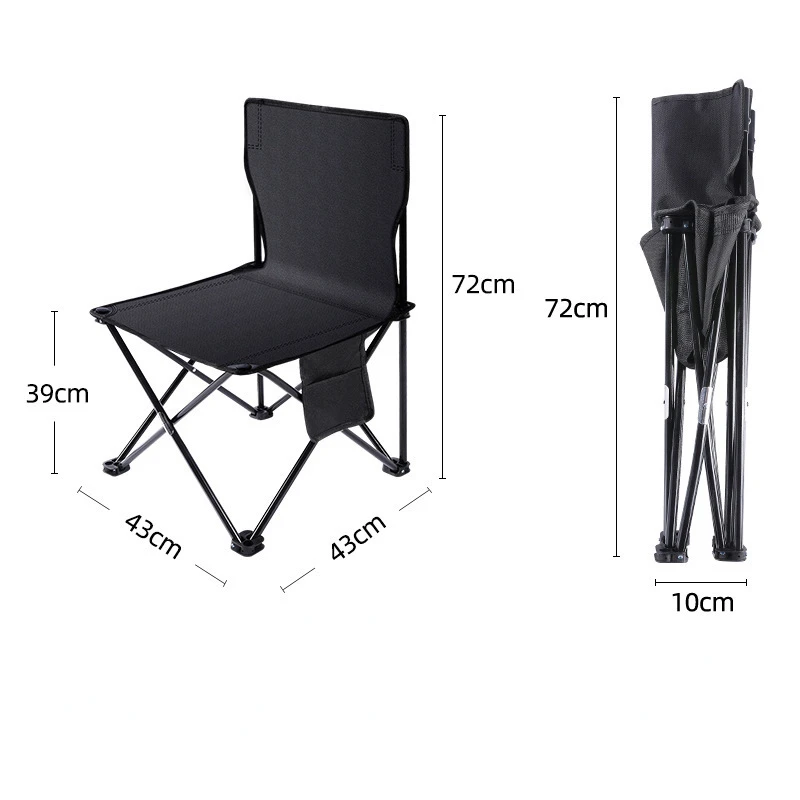 

Outdoor Folding Chair Portable Ultralight Mazar Fishing Stool Camping Picnic Leisure Beach Chair Art Sketching Chair