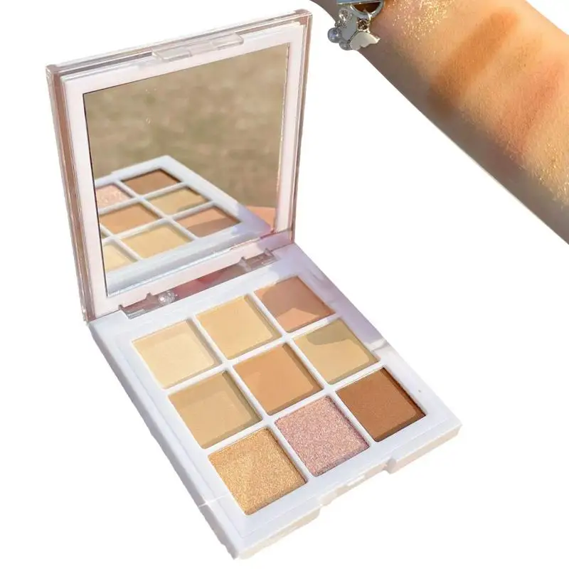 

Eye Shadow Palette Makeup 9 Colors Makeup Palette Professional Beauty Eye Makeup Kit Pigment Eye Shadow Pallete Waterproof