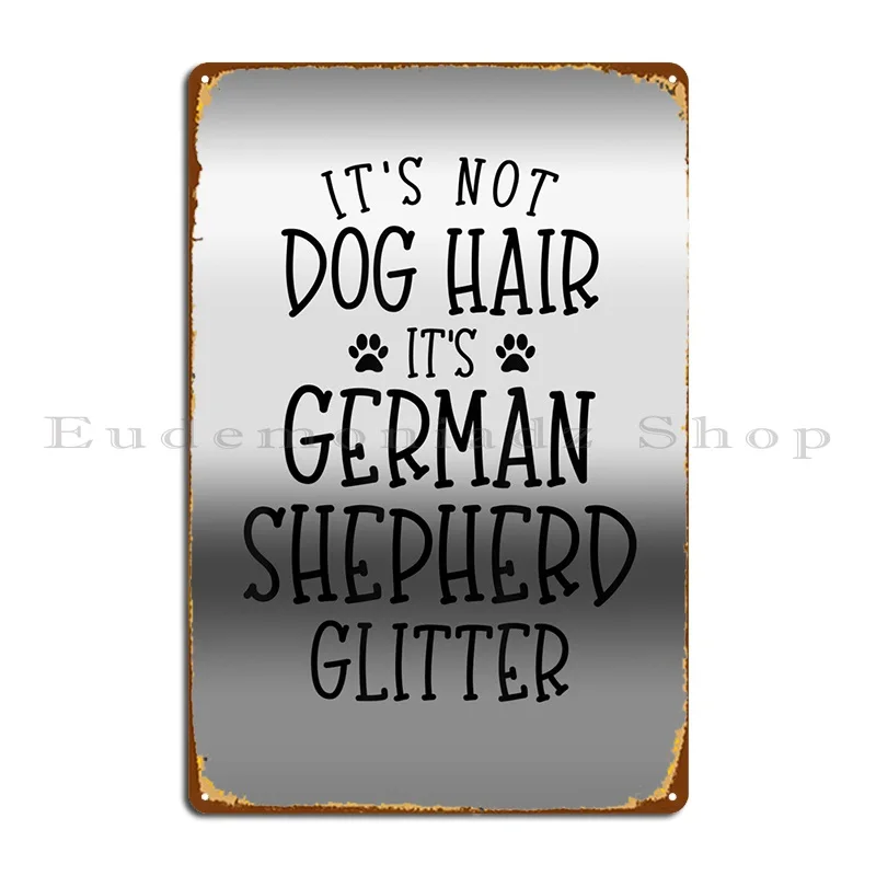 Металлический Настенный декор немецкой овчарки классическое украшение