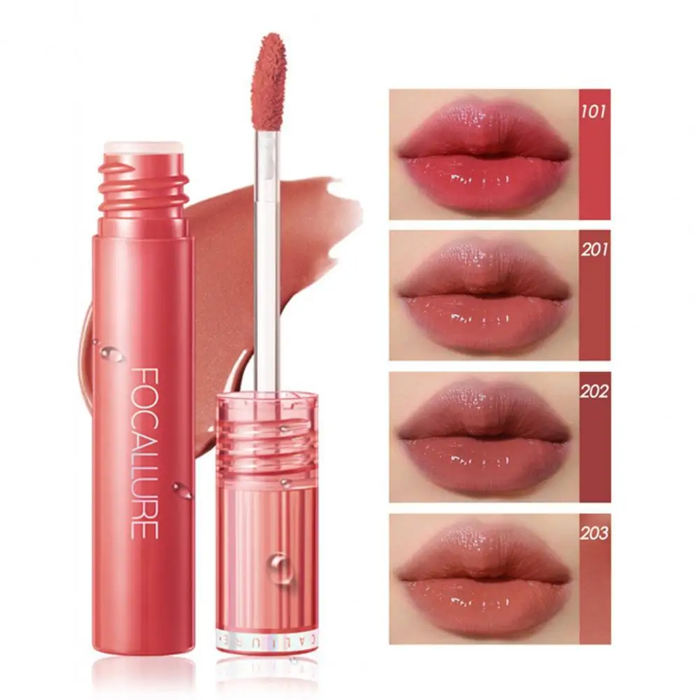 

2.4g Lip Lacquer Moisturizing Quick-drying High Color Rendering Beauty Liquid Lipstick Gloss Girlfriends Gift