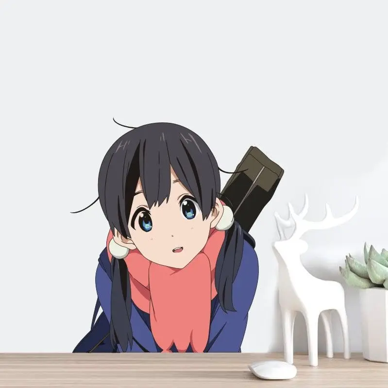 Tamako Market Наклейка на стену Kitashirakawa Ooji Mochizou Виниловые наклейки Декор для дома